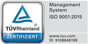 Arlt Kabeltechnik, TÜV zertifiziert, ISO 9001:2015